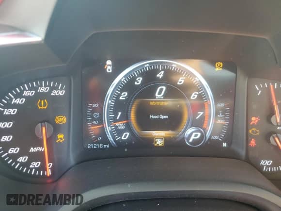 2018 Chevrolet Corvette 2LT с VIN 1G1YD3D70J5104792, выставлен на аукционе Copart как лот 75469634 с пробегом 21 216 миль миль и Списание • Salvage title. История ставок и продаж доступна на DreamBid. Изображение 9.