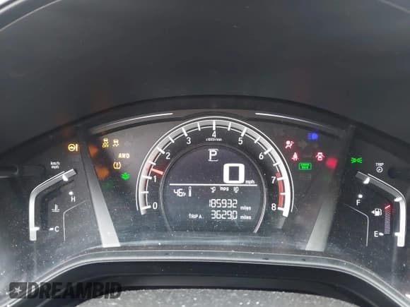 ✅ 2018 Honda CR-V LX • VIN: 2HKRW6H37JH225575 • Lot: 43583321. Listed on IAAI with 185,932 mi. Free auction sales archive from the USA and detailed vehicle history report at DreamBid. Image 7.