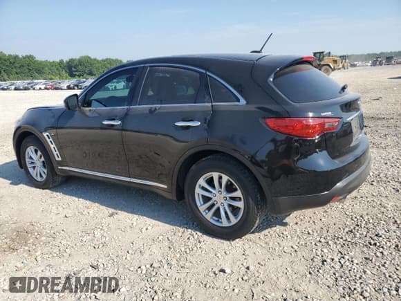 ✅ 2017 Infiniti QX70 • VIN: JN8CS1MW6HM411634 • Lot: 61666564. Listed on Copart with 88,711 mi. Free auction sales archive from the USA and detailed vehicle history report at DreamBid. Image 2.