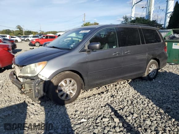 ✅ 2010 Honda Odyssey EX-L • VIN: 5FNRL3H60AB044513 • Lot: 84195805. Listed on Copart with 167,263 mi. Free auction sales archive from the USA and detailed vehicle history report at DreamBid. Image 1.