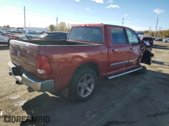 ✅ 2009 Dodge 1500 SLT • VIN: 1D3HV13T99S770609 • Лот: 82773345. Опубликован ранее на Copart с пробегом 129 628 миль. Бесплатный доступ к архиву аукционных продаж из США и подробный отчёт об истории автомобиля на DreamBid. Изображение 3.