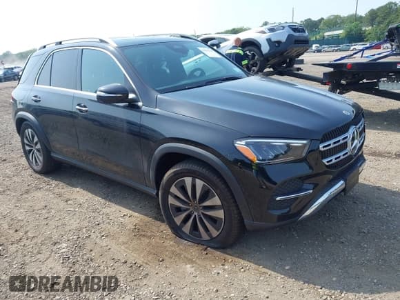 ✅ 2025 Mercedes-Benz GLE 350 • VIN: 4JGFB4FB8SB361158 • Лот: 42555528. Опубликован ранее на IAAI с пробегом 1 452 миль. Бесплатный доступ к архиву аукционных продаж из США и подробный отчёт об истории автомобиля на DreamBid. Изображение 1.