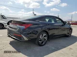 2025 Hyundai Elantra SEL Convenience z VIN KMHLS4DG6SU021304, wystawiony jako Copart lot #80667675 z przebiegiem 314 mil mil oraz Szkoda całkowita • Salvage title. Historia ofert i sprzedaży dostępna na DreamBid. Obrazek 3.
