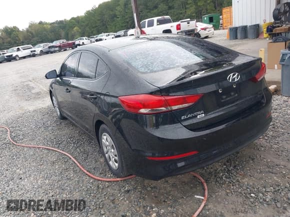 ✅ 2017 Hyundai Elantra SE • VIN: 5NPD74LF2HH102192 • Lot: 43378248. Listed on IAAI with 150,178 mi. Free auction sales archive from the USA and detailed vehicle history report at DreamBid. Image 3.