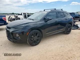 ✅ 2019 Chevrolet Blazer RS • VIN: 3GNKBJRS2KS690088 • Лот: 66512945. Опубликован ранее на Copart с пробегом 98 564 миль. Бесплатный доступ к архиву аукционных продаж из США и подробный отчёт об истории автомобиля на DreamBid. Изображение 1.