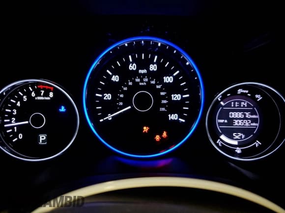 ✅ 2019 Honda HR-V LX • VIN: 3CZRU6H32KG728523 • Lot: 89623865. Wystawiony na Copart z przebiegiem 88 676 mil. Bezpłatny archiwum sprzedaży aukcyjnych z USA i szczegółowy raport historii pojazdu na DreamBid. Zdjęcie 9.