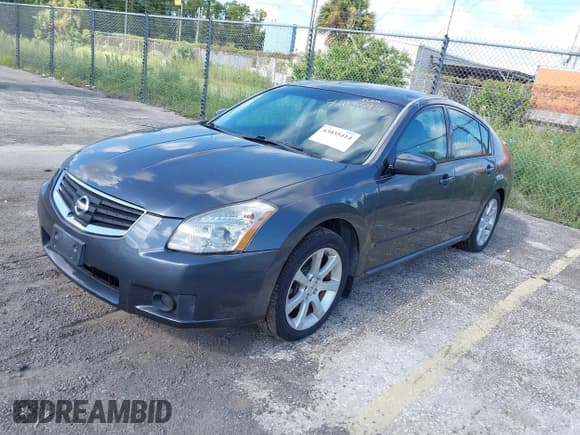 ✅ 2008 Nissan Maxima SE • VIN: 1N4BA41E48C834408 • Lot: 43035414. Listed on IAAI with 64,062 mi. Free auction sales archive from the USA and detailed vehicle history report at DreamBid. Image 2.
