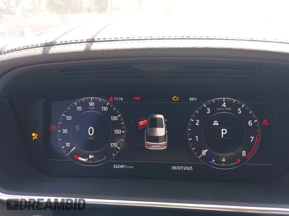 ✅ 2019 Land Rover Range Rover • VIN: SALGS5REXKA539493 • Lot: 42610007. Wystawiony na IAAI z przebiegiem 22 491 mil. Bezpłatny archiwum sprzedaży aukcyjnych z USA i szczegółowy raport historii pojazdu na DreamBid. Zdjęcie 7.