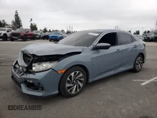 ✅ 2017 Honda Civic LX • VIN: SHHFK7H27HU412379 • Lot: 86190325. Listed on Copart with 107,618 mi. Free auction sales archive from the USA and detailed vehicle history report at DreamBid. Image 1.