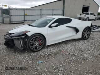 2021 Chevrolet Corvette 1LT z VIN 1G1YA2D45M5123416, wystawiony jako Copart lot #58154245 z przebiegiem 11 304 mil mil oraz Szkoda całkowita • Salvage title. Historia ofert i sprzedaży dostępna na DreamBid. Obrazek 1.