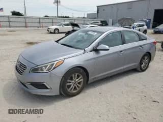 2017 Hyundai Sonata SE with VIN 5NPE24AF8HH589839, listed as a Copart auction lot 81138105 with 105,933 mi miles and Salvage title. Bid and sale history available at DreamBid. Image 1.