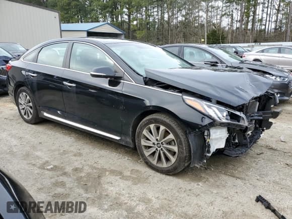 ✅ 2016 Hyundai Sonata Sport • VIN: 5NPE34AF8GH367023 • Lot: 36230183. Listed on Copart with 68,079 mi. Free auction sales archive from the USA and detailed vehicle history report at DreamBid. Image 4.