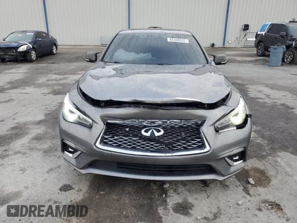✅ 2021 Infiniti Q50 Luxe • VIN: JN1EV7BP9MM702491 • Лот: 82388035. Опубликован ранее на Copart с пробегом 69 113 миль. Бесплатный доступ к архиву аукционных продаж из США и подробный отчёт об истории автомобиля на DreamBid. Изображение 5.