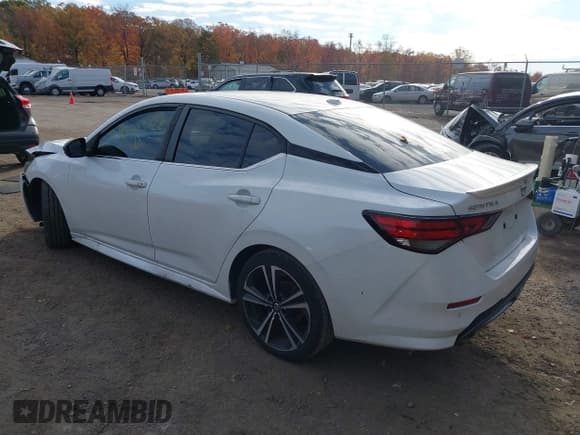 ✅ 2020 Nissan Sentra SR • VIN: 3N1AB8DV9LY274698 • Lot: 43603428. Listed on IAAI with 89,485 mi. Free auction sales archive from the USA and detailed vehicle history report at DreamBid. Image 3.