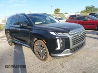 ✅ 2024 Hyundai Palisade Calligraphy • VIN: KM8R7DGE8RU698516 • Лот: 40601972. Опубликован ранее на IAAI с пробегом 8 238 миль. Бесплатный доступ к архиву аукционных продаж из США и подробный отчёт об истории автомобиля на DreamBid. Изображение 1.