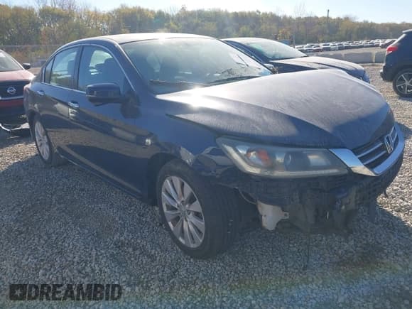 ✅ 2015 Honda Accord EX • VIN: 1HGCR2F79FA149854 • Lot: 43633453. Listed on IAAI with 132,319 mi. Free auction sales archive from the USA and detailed vehicle history report at DreamBid. Image 1.