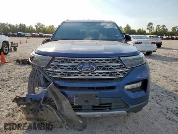 2022 Ford Explorer Limited z VIN 1FMSK7FHXNGB07253, wystawiony jako Copart lot #81991045 z przebiegiem 94 022 mil mil oraz Szkoda całkowita • Salvage title. Historia ofert i sprzedaży dostępna na DreamBid. Obrazek 5.