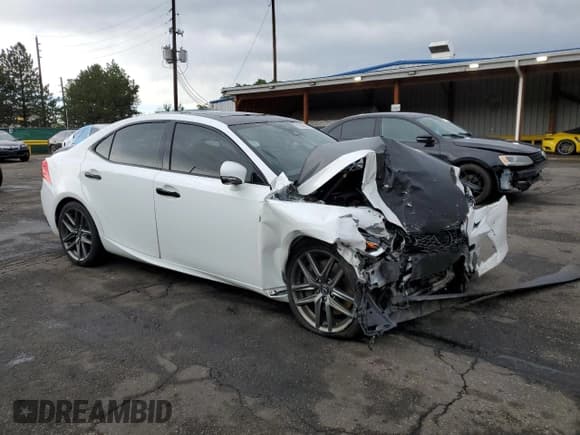 ✅ 2018 Lexus IS 350 • VIN: JTHCZ1D21J5014805 • Lot: 61384665. Listed on Copart with 3,559 mi. Free auction sales archive from the USA and detailed vehicle history report at DreamBid. Image 4.
