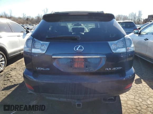 ✅ 2006 Lexus RX 400h • VIN: JTJHW31U062003821 • Lot: 43135445. Listed on Copart with 233,782 mi. Free auction sales archive from the USA and detailed vehicle history report at DreamBid. Image 6.