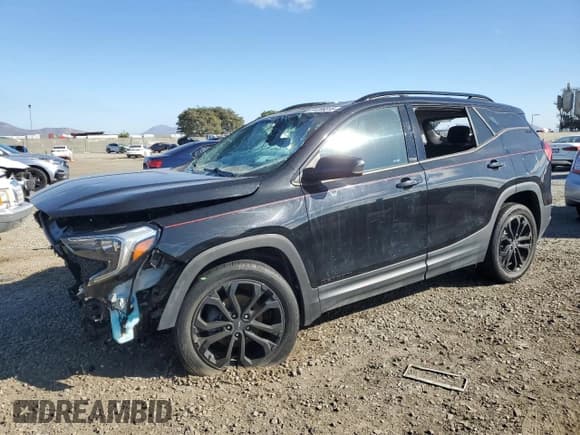 ✅ 2020 GMC Terrain SLE • VIN: 3GKALMEV9LL106241 • Лот: 91289315. Опубликован ранее на Copart с пробегом 45 858 миль. Бесплатный доступ к архиву аукционных продаж из США и подробный отчёт об истории автомобиля на DreamBid. Изображение 1.