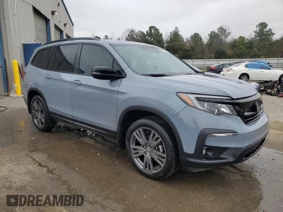 ✅ 2022 Honda Pilot Sport • VIN: 5FNYF6H30NB062025 • Lot: 85473484. Listed on Copart with 57,280 mi. Free auction sales archive from the USA and detailed vehicle history report at DreamBid. Image 4.