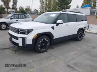 2024 Hyundai Santa Fe SEL with VIN 5NMP24GL1RH026149, listed as a IAAI auction lot 43524831 with 33,242 mi miles and . Bid and sale history available at DreamBid. Image 2.