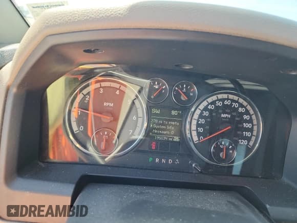 ✅ 2009 Dodge 1500 SLT • VIN: 1D3HB13T29S793352 • Lot: 85920065. Listed on Copart with 195,034 mi. Free auction sales archive from the USA and detailed vehicle history report at DreamBid. Image 9.