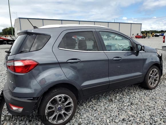 ✅ 2021 Ford EcoSport Titanium • VIN: MAJ3S2KE6MC411070 • Лот: 80220465. Опубликован ранее на Copart с пробегом 31 088 миль. Бесплатный доступ к архиву аукционных продаж из США и подробный отчёт об истории автомобиля на DreamBid. Изображение 3.