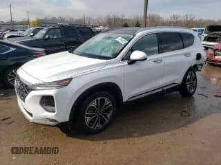 ✅ 2020 Hyundai Santa Fe Limited • VIN: 5NMS5CAA0LH282745 • Lot: 77910223. Wystawiony na Copart z przebiegiem 28 193 mil. Bezpłatny archiwum sprzedaży aukcyjnych z USA i szczegółowy raport historii pojazdu na DreamBid. Zdjęcie 1.