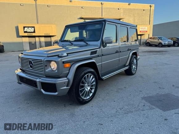 ✅ 2003 Mercedes-Benz G 500 • VIN: WDCYR49E33X140998 • Лот: 88914945. Опубликован ранее на Copart с пробегом 84 737 миль. Бесплатный доступ к архиву аукционных продаж из США и подробный отчёт об истории автомобиля на DreamBid. Изображение 2.