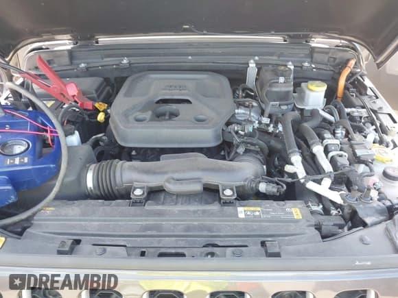 ✅ 2023 Jeep Wrangler Sahara • VIN: 1C4JJXP69PW684803 • Lot: 42214320. Listed on IAAI with 37,723 mi. Free auction sales archive from the USA and detailed vehicle history report at DreamBid. Image 10.