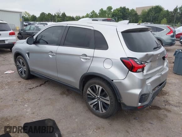 ✅ 2020 Mitsubishi Outlander ES • VIN: JA4AR3AU4LU021096 • Lot: 42874527. Listed on IAAI with 95,613 mi. Free auction sales archive from the USA and detailed vehicle history report at DreamBid. Image 3.