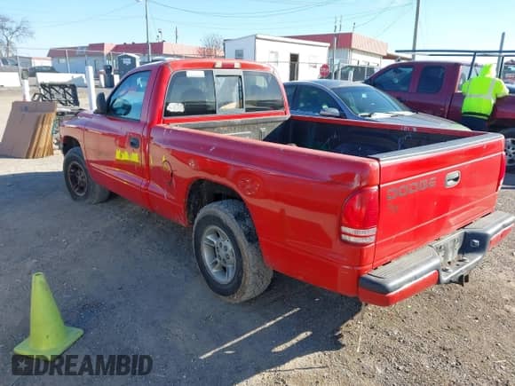 2000 Dodge Dakota with VIN 1B7FL26X5YS516338, listed as a IAAI auction lot 41609489 with 216,058 mi miles and . Bid and sale history available at DreamBid. Image 3.