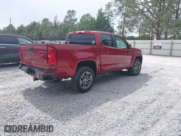 ✅ 2021 Chevrolet Colorado 2WD Work Truck • VIN: 1GCGSBEN7M1172647 • Lot: 43378467. Wystawiony na IAAI z przebiegiem 40 310 mil. Bezpłatny archiwum sprzedaży aukcyjnych z USA i szczegółowy raport historii pojazdu na DreamBid. Zdjęcie 4.