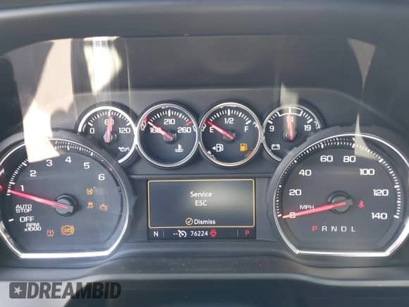 2022 Chevrolet Silverado 1500 LT z VIN 1GCPWCED6NZ192554, wystawiony jako IAAI lot #42653072 z przebiegiem 76 224 mil mil oraz . Historia ofert i sprzedaży dostępna na DreamBid. Obrazek 7.