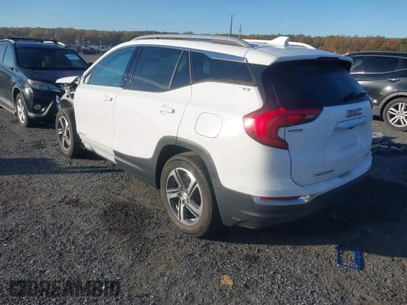 ✅ 2021 GMC Terrain SLT • VIN: 3GKALVEV3ML371955 • Lot: 43478835. Listed on IAAI with 39,153 mi. Free auction sales archive from the USA and detailed vehicle history report at DreamBid. Image 3.