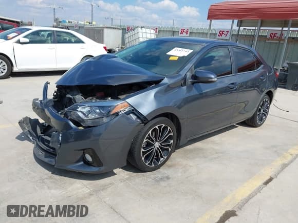 ✅ 2015 Toyota Corolla LE • VIN: 2T1BURHE9FC312236 • Lot: 43261743. Listed on IAAI with 204,402 mi. Free auction sales archive from the USA and detailed vehicle history report at DreamBid. Image 2.