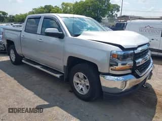 2018 Chevrolet Silverado 1500 LT z VIN 3GCUKREC7JG222440, wystawiony jako IAAI lot #43027994 z przebiegiem 160 811 mil mil oraz . Historia ofert i sprzedaży dostępna na DreamBid. Obrazek 1.