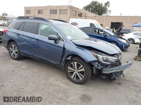 ✅ 2018 Subaru Outback Limited • VIN: 4S4BSANC1J3360434 • Lot: 43593272. Listed on IAAI with 120,442 mi. Free auction sales archive from the USA and detailed vehicle history report at DreamBid. Image 1.