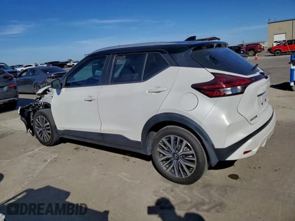 ✅ 2022 Nissan Kicks SV • VIN: 3N1CP5CVXNL491252 • Lot: 92374195. Listed on Copart with 52,716 mi. Free auction sales archive from the USA and detailed vehicle history report at DreamBid. Image 2.