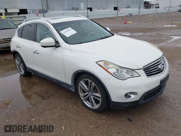 ✅ 2011 Infiniti EX Journey • VIN: JN1AJ0HP0BM800654 • Lot: 42198660. Listed on IAAI with 199,266 mi. Free auction sales archive from the USA and detailed vehicle history report at DreamBid. Image 1.