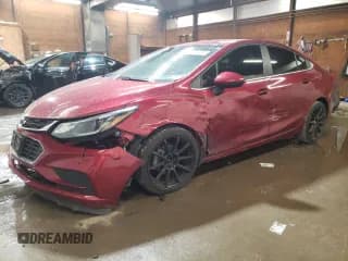 ✅ 2017 Chevrolet Cruze LT • VIN: 1G1BE5SM5H7168753 • Lot: 59969083. Listed on Copart with 68,749 mi. Free auction sales archive from the USA and detailed vehicle history report at DreamBid. Image 1.