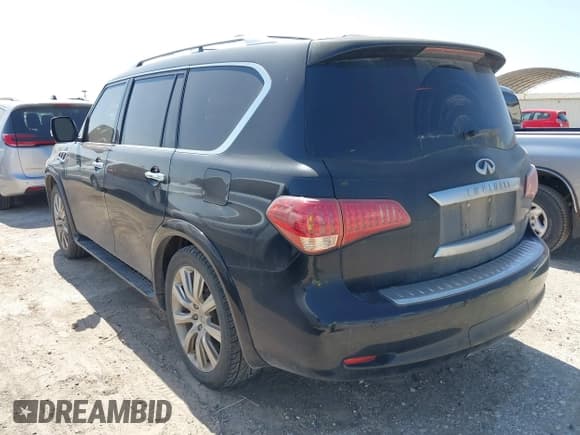 ✅ 2013 Infiniti QX56 • VIN: JN8AZ2NE6D9041717 • Lot: 41991072. Listed on IAAI with 178,358 mi. Free auction sales archive from the USA and detailed vehicle history report at DreamBid. Image 3.