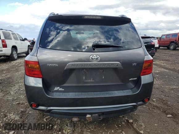 ✅ 2008 Toyota Highlander Sport • VIN: JTEES43A282006082 • Lot: 87439845. Listed on Copart with Not provided. Free auction sales archive from the USA and detailed vehicle history report at DreamBid. Image 6.