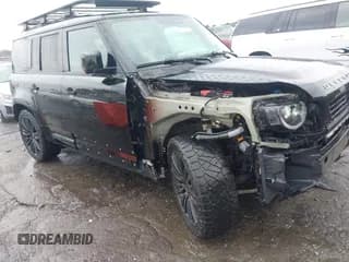 ✅ 2020 Land Rover Defender X • VIN: SALEXEEU9L2030559 • Lot: 42323334. Listed on IAAI with 41,325 mi. Free auction sales archive from the USA and detailed vehicle history report at DreamBid. Image 1.