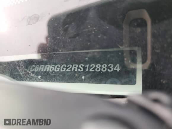 2024 Ram 1500 SLT z VIN 1C6RR6GG2RS128834, wystawiony jako Copart lot #51858225 z przebiegiem 18 789 mil mil oraz Szkoda całkowita • Salvage title. Historia ofert i sprzedaży dostępna na DreamBid. Obrazek 12.