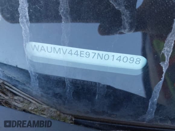 ✅ 2007 Audi A8 4.2L • VIN: WAUMV44E97N014098 • Lot: 43505837. Wystawiony na IAAI z przebiegiem Nie podano. Bezpłatny archiwum sprzedaży aukcyjnych z USA i szczegółowy raport historii pojazdu na DreamBid. Zdjęcie 11.