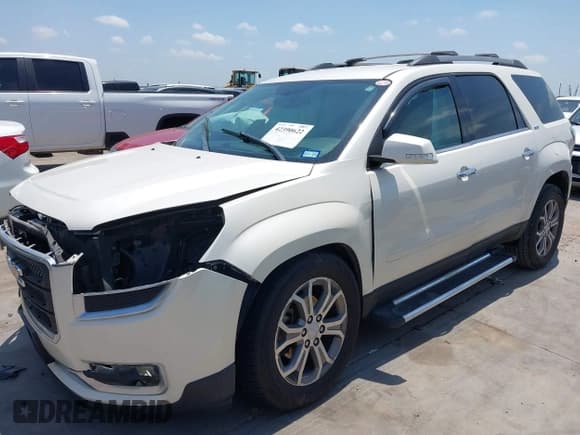 ✅ 2013 GMC Acadia SLT • VIN: 1GKKRSKD4DJ155956 • Лот: 42390622. Опубликован ранее на IAAI с пробегом 155 566 миль. Бесплатный доступ к архиву аукционных продаж из США и подробный отчёт об истории автомобиля на DreamBid. Изображение 2.