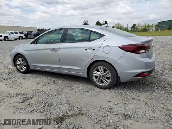 2020 Hyundai Elantra Value Edition with VIN KMHD84LF5LU024451, listed as a Copart auction lot 53398695 with 267,302 mi miles and Salvage title. Bid and sale history available at DreamBid. Image 2.