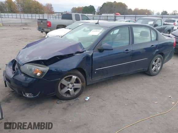 2006 Chevrolet Malibu LTZ z VIN 1G1ZU53856F133815, wystawiony jako IAAI lot #41058125 z przebiegiem 180 912 mil mil oraz . Historia ofert i sprzedaży dostępna na DreamBid. Obrazek 2.